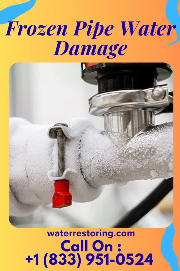 Frozen Pipe Water Damage in McCrory, AR